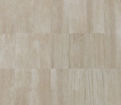 Плитка из травертина Light vein cut Filled and Honed 1,2х30,5х61 см, бежевая матовая заполненная шлифованная Export