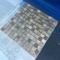Мозаїка скляна S-MOS CLHT04 ST+GL Brown Pearl Mozaico De Lux