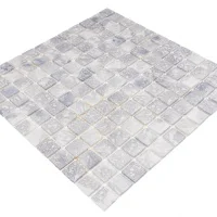 Мозаика стеклянная TRAVERTIN BLUE AquaMo