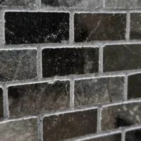 Мозаика мраморная черная Полированная 294
