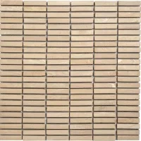 Мозаика из керамогранита Kotto Ceramica MI7 10500512C Ambra 300 x 300 х 10  ( прямоугольник 10 x 50 )