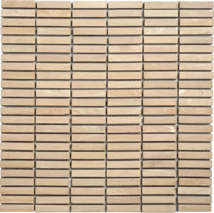 Мозаика из керамогранита Kotto Ceramica MI7 10500512C Ambra 300 x 300 х 10  ( прямоугольник 10 x 50 )