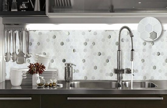 Мозаика Mosavit Hexa Mosa White 30*31.5