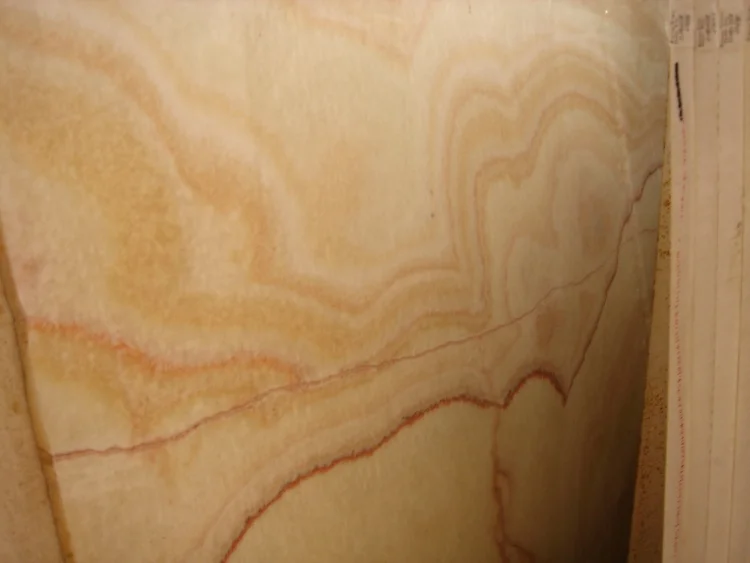 ONYX Yellow & Red, Слэб оникса (сляб) 20мм