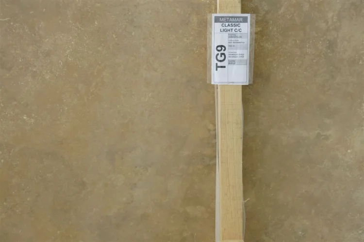 Travertine Classic Filled CC, Сляб травертину (сляб) 30мм