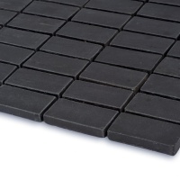 Мозаїка з керамограніту Kotto Ceramica MI7 23460106C Nero 300 x 300 х 7 (прямокутник 23 x 46)