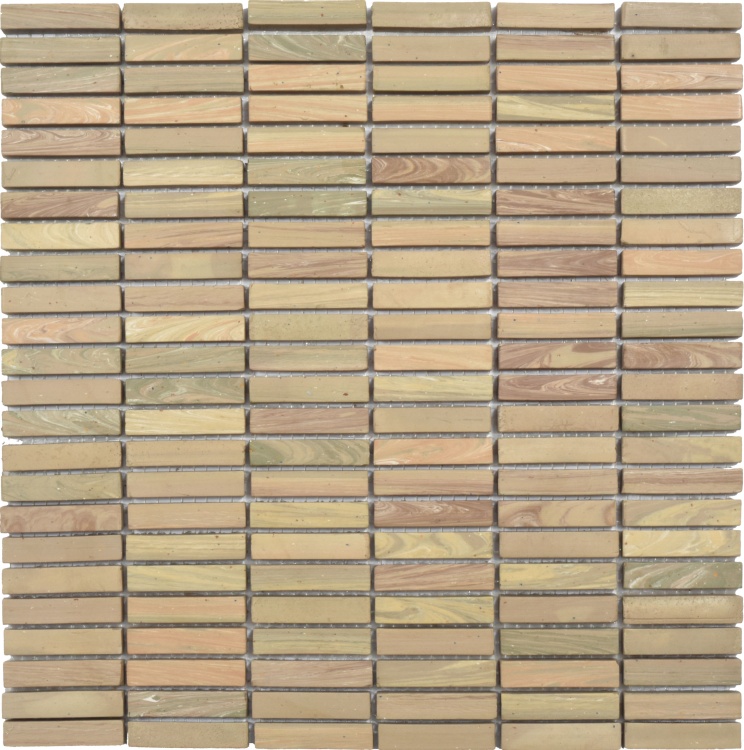 Мозаика из керамогранита Kotto Ceramica MI7 10500515C Muschiato 300 x 300 х 10  ( прямоугольник 10 x 50 )