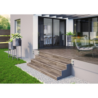 Сходинка з керамограніту Stopnica V-Shape Mattina Beige світло-коричнева 10x1202x320 мм Сходинка з керамограніту Stopnica V-Shape Mattina Beige світло-коричнева 10x1202x320 мм