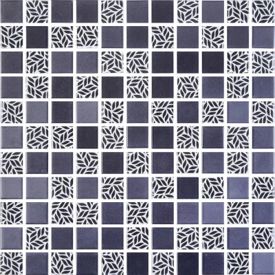 Мозаїка скляна Kotto Ceramica GMP 0825010 С2 print 10/black mat 300 x 300 х 8 ( 25 х 25 )