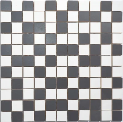 Мозаїка керамічна Kotto Ceramica СМ 325106 C2 estet white/estet graphite 300 х 300 х 9 ( 25 х 25 )