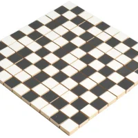 Мозаїка керамічна Kotto Ceramica СМ 325106 C2 estet white/estet graphite 300 х 300 х 9 ( 25 х 25 )