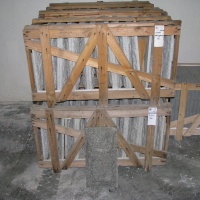 Плитка гранітна G603 Light Grey 600x300x20 + 30 Скеля