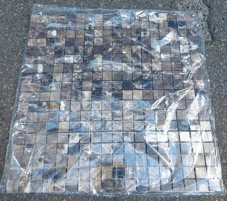 Мозаїка Mozaico de Lux Stone C-MOS Emperador Pol (Ligh)