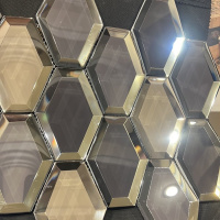 Мозаика Dune 187965 Summum 25*32 стеклянная серо-синяя