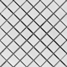 Мозаїка з мармуру Полірована МКР-4П (15x15) White Mix