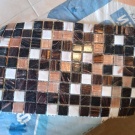 Мозаика стеклянная R-MOS 20G8810525154501112 BROWN SUNSET Mozaico De Lux