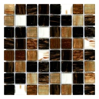 Мозаїка скляна R-MOS 20G8810525154501112 Brown Sunset Mozaico De Lux