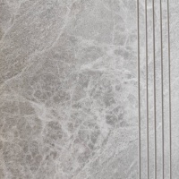 Сходинка з керамограніту Zeus Ceramica Kalakito Ivory SZRXKA1BRNQ Еко 600х300х9,2 мм бежева, під камінь, матова, з протиковзскими прорізами