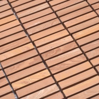 Мозаика из керамогранита Kotto Ceramica MI7 10500517C Focato  300 x 300 х 10  ( прямоугольник 10 x 50 )