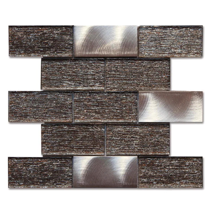 Мозаїка скляна K-MOS CBM1029M Metallic Light Mozaico De Lux
