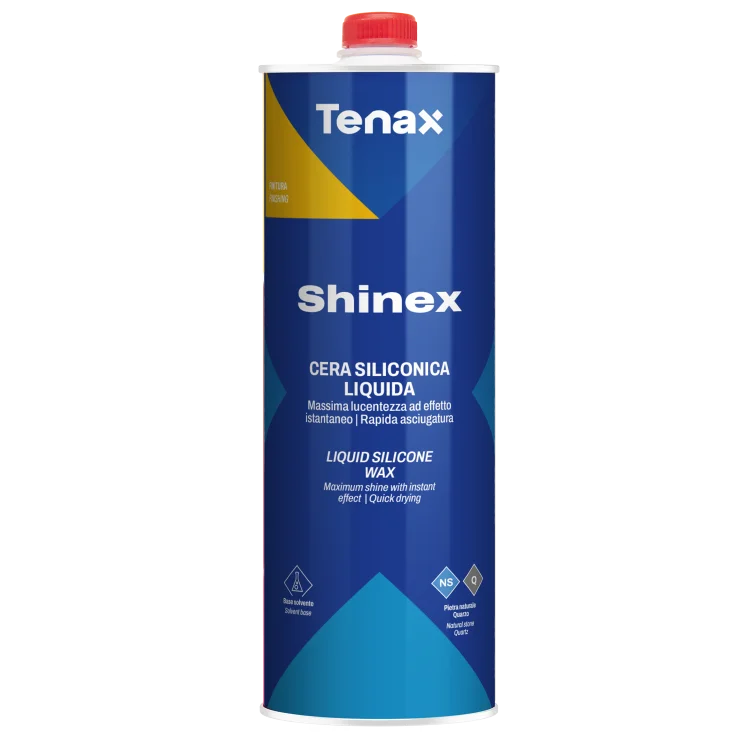 Воск жидкий Tenax Shinex прозрачный 750 мл для полировки и тонировки натурального и искусственного камня