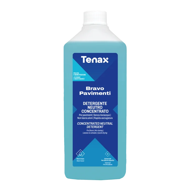 Миючий засіб Tenax Bravo Pavimenti 1 л для натурального та штучного каменю кераміки дерева пластику
