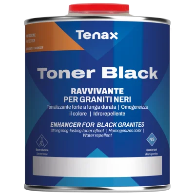 Просочення захисне Tenax Toner Black 0,25 л, водо- масло- брудовідштовхувальне, тонуюче, для чорного граніту