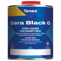 Віск рідкий Tenax Cera Black G 1 л, для полірування та тонування чорного каменю