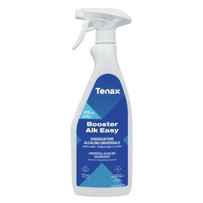 Моющее средство Tenax Booster Alk Easy 750 мл, спрей от органических загрязнений и жира на камне и керамике