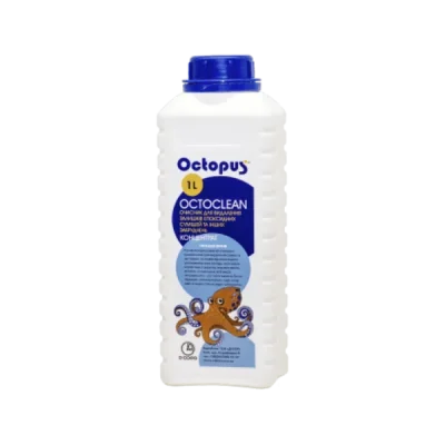 Очиститель Octopus Octoclean 1 л от стойких загрязнений жиров и эпоксидных смол следов от резины с плитки