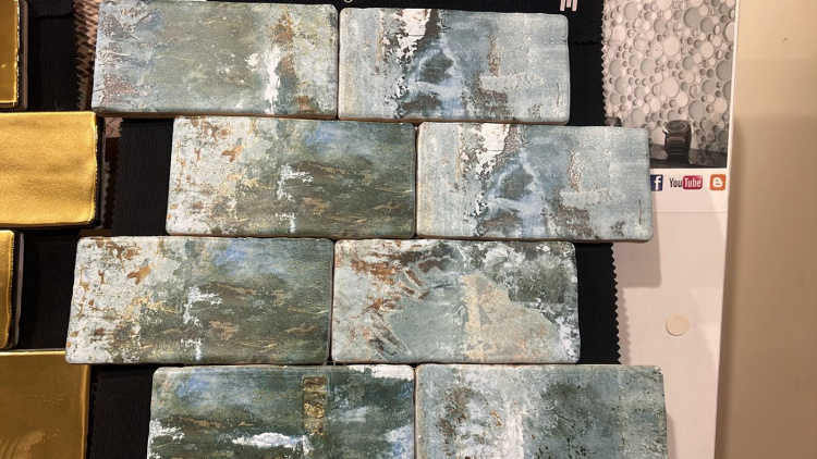 Мозаика Dune 187600 Libertas 30*30 зеленая керамическая