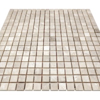 Мозаика из мрамора Матовая МКР-4СН (15x15) Victoria Beige МВ