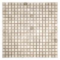 Мозаика из мрамора Матовая МКР-4СН (15x15) Victoria Beige МВ