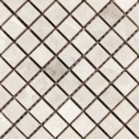 Мозаика из мрамора Матовая МКР-4СН (15x15) Victoria Beige МВ