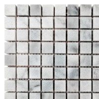 Мозаика из мрамора Матовая МКР-4СН (15x15) White Mix