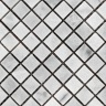 Мозаїка з мармуру Матова МКР-4СН (15x15) White Mix