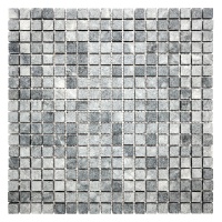 Мозаика из мрамора Матовая МКР-4СН (15x15) Black