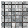 Мозаика из мрамора Матовая МКР-4СН (15x15) Black