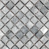 Мозаїка з мармуру Матова МКР-4СН (15x15) Black