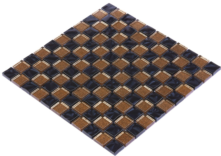 Мозаїка керамічна Kotto Ceramica GM 8013 CC Brown Gold/Black pearl S4/300 х 300 х 8 ( 25 х 25 )
