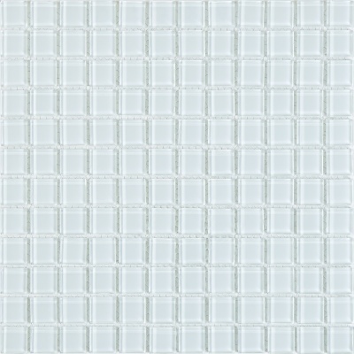 Мозаїка скляна S-MOS A-10 CRYSTAL WHITE Mozaico De Lux