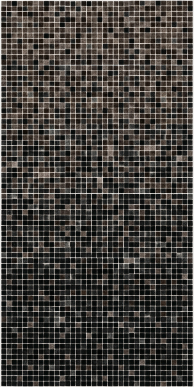 Мозаика стеклянная АкваМо MX25-2-09-16G-16BG серо-коричневая растяжка градиент 1912x317x4 мм в спа баню сауну