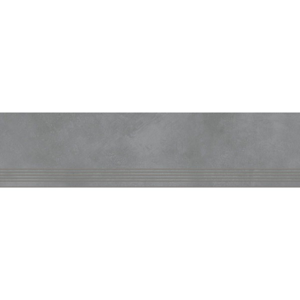 Сходинка з керамограніту Extra Dcpvf724 Dark Grey сіра 10x1198x298 мм