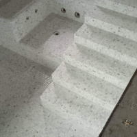 Мозаїка скляна Statuario white AquaMo