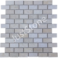 Мозаїка з мармуру Матова МКР-11СВ (47x23) Beige Mix