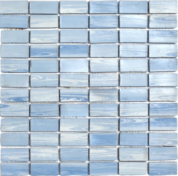 Мозаика из керамогранита Kotto Ceramica MI7 23460119C Lapislazzuli 300 x 300 х 7(прямоугольник 23 x 46)