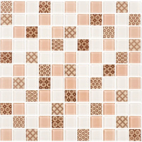 Мозаїка керамічна Kotto Ceramica GM 4055 C3 Beige w/Beige m/Structure 300 х 300 х 4 ( 25 х 25 )