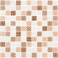 Мозаика керамическая Kotto Ceramica GM 4055 C3 Beige w/Beige m/Structure  300 х 300 х 4   ( 25 х 25 )
