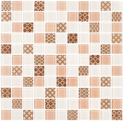 Мозаїка керамічна Kotto Ceramica GM 4055 C3 Beige w/Beige m/Structure 300 х 300 х 4 ( 25 х 25 )