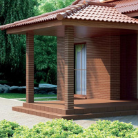 Сходинка клінкерна Stopnica Prosta Braz коричнева 11x300x300 мм Сходинка клінкерна Stopnica Prosta Braz коричнева 11x300x300 мм